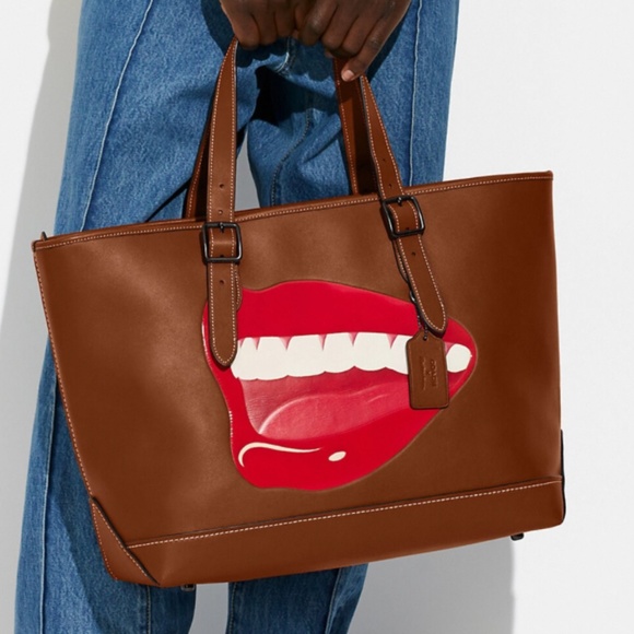 NWT!! ✨Coach X Tom Wesselmann Carriage Tote - Picture 3 of 5